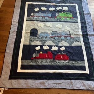 Pottery Barn Kids Thomas the Train Twin Quilt